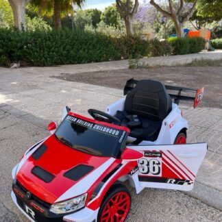 VolksWagen Polo Style World Rally Car 12V , 4x4, full option, rojo, IND14-ZKK08-ROJO